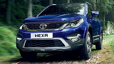 Discontinued Tata Hexa 2017 Front View
