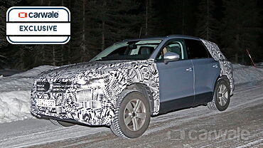 Next-gen Volkswagen Touareg spied testing