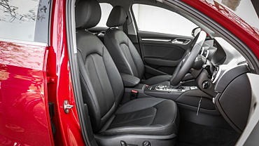 Audi a3 red top leather seats