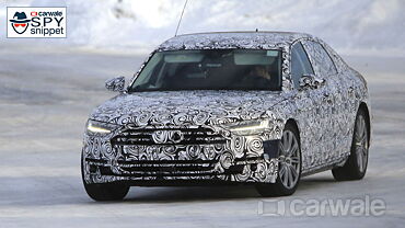Next generation Audi S8 caught testing - CarWale