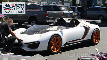 A mysterious Honda sports car spied