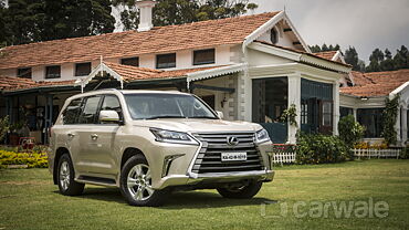 Discontinued Lexus LX 2017 Front View
