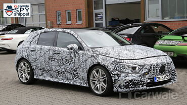 Next-gen Mercedes-AMG A45 hot hatch spied