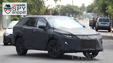 Lexus RX three-row spotted testing ahead of Tokyo debut