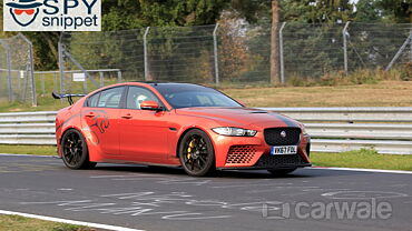 Jaguar XE SV Project 8 hits the Nurburgring