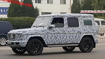 Next-gen Mercedes-Benz G-Class seen in China