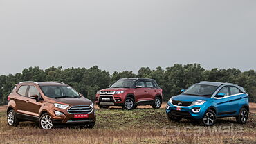 Ford EcoSport vs Tata Nexon vs Maruti Suzuki Vitara Brezza