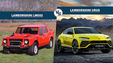 Lamborghini Urus Vs Lamborghini LM002 - CarWale