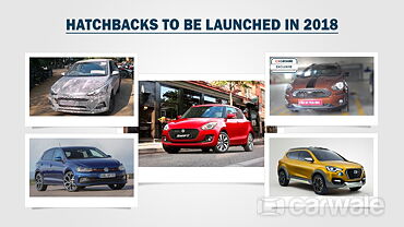 Ten new hatchbacks to be launched in 2018