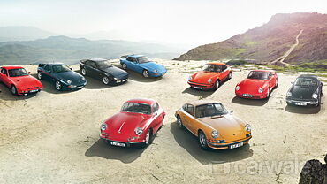 Seven iconic Porsches from seven decades of Porsche