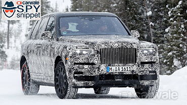 Rolls-Royce continues testing its Cullinan