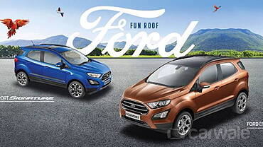 Ford EcoSport TitaniumS to be launched in India on 14 May