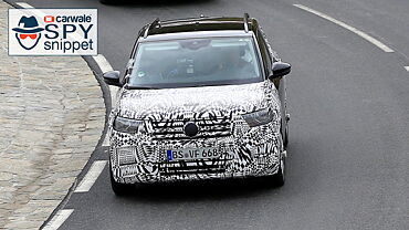 India-bound Volkswagen T-Cross spied testing - CarWale