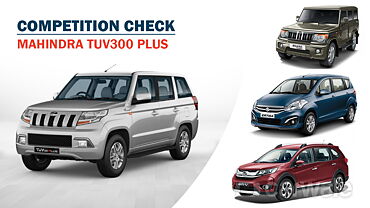 Mahindra TUV300 Plus: Competition Check