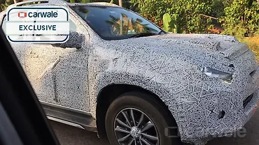 Isuzu V-Cross facelift spotted testing in India for the first time