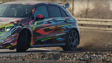 Mercedes-AMG teases A45 drift mode