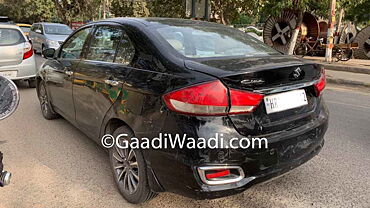 Maruti Suzuki Ciaz 1.5-litre diesel spotted testing in India