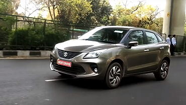 New Maruti Suzuki Baleno Smart Hybrid spied on test