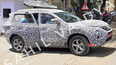 Tata Buzzard (7-seater Tata Harrier) spotted testing again in India