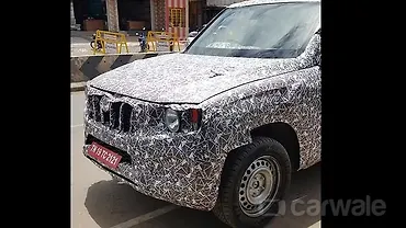 New-gen Mahindra Scorpio spied again