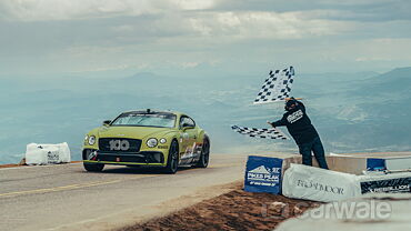 Bentley Continental GT breaks production record at Pikes Peak