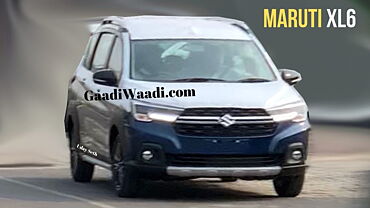 Maruti Suzuki XL6 (Ertiga Cross) fascia leaked