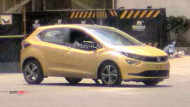 Tata Altroz spied undisguised