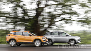 MG Hector vs Tata Harrier Diesel MT Comparison Test Review