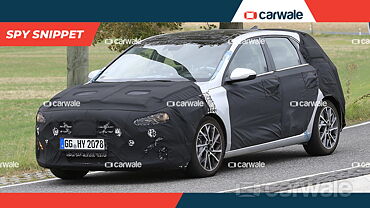 Hyundai i30 facelift spied hiding the new design language