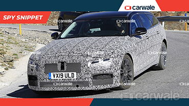 India-bound Jaguar XF facelift spied testing in Sportbrake guise