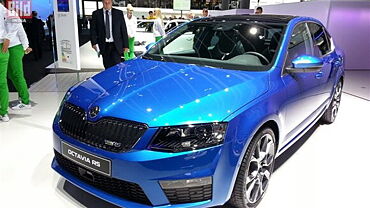 2013 Frankfurt Motor Show: Skoda Octavia RS displayed