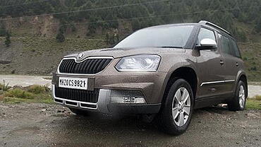 Discontinued Skoda Yeti 2014 Front View