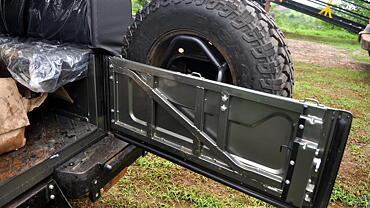 Discontinued Mahindra Thar 2012 Boot Space