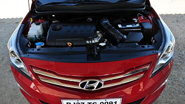 Discontinued Hyundai Fluidic Verna 4S 2015 Engine Bay