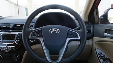 Discontinued Hyundai Fluidic Verna 4S 2015 Steering Wheel