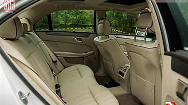 Discontinued Mercedes-Benz E-Class 2013 Rear Seat Space