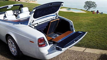 Rolls-Royce Drophead Coupe Boot Space