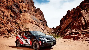 Toyota RAV4 turned into a rally car for Rally America Toyota RAV4 turned into a rally car for Rally America