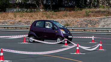 Tata Nano Driving