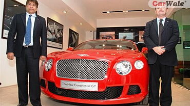 Bentley Continental GT debuts in India