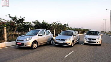 Volkswagen Polo vs Maruti Suzuki Swift vs Nissan Micra