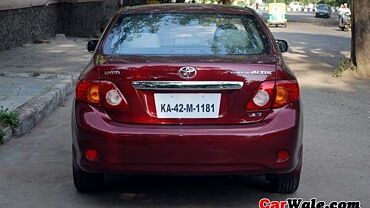 Discontinued Toyota Corolla Altis 2011 Rear View
