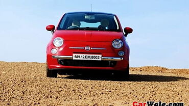 Fiat 500 Front View