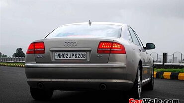 Discontinued Audi A8 L 2011 Rear View
