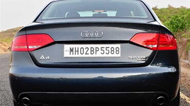 Discontinued Audi A4 2013 Rear View