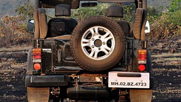 Discontinued Mahindra Thar 2012 Rear View