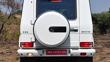 Discontinued Mercedes-Benz G-Class 2013 Rear View