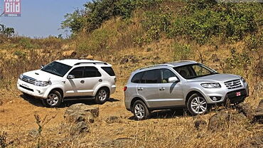 Hyundai Santa Fe VS Toyota Fortuner