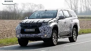 Next Generation Mitsubishi Pajero Sport Spotted On Test Carwale