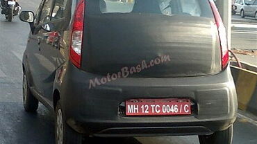 Tata Nano diesel spied testing